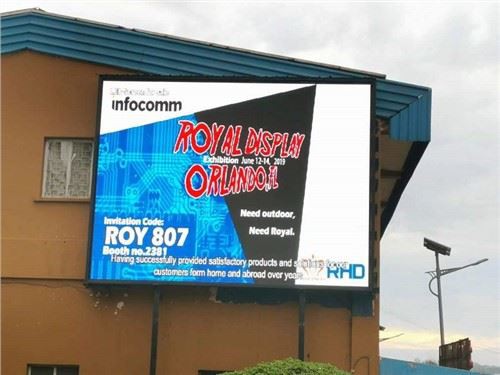 P4.81 Outdoor Front Service Display Board